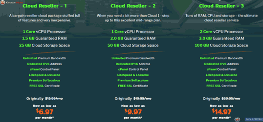 Knownhost Cloud Reseller Hosting Deal