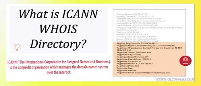  ICANN WHOIS Directory