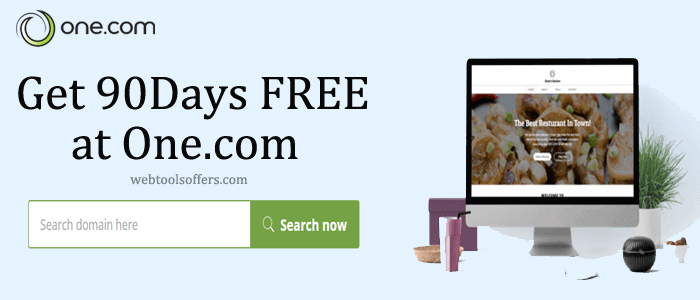 Get 90 Days Free at One.com