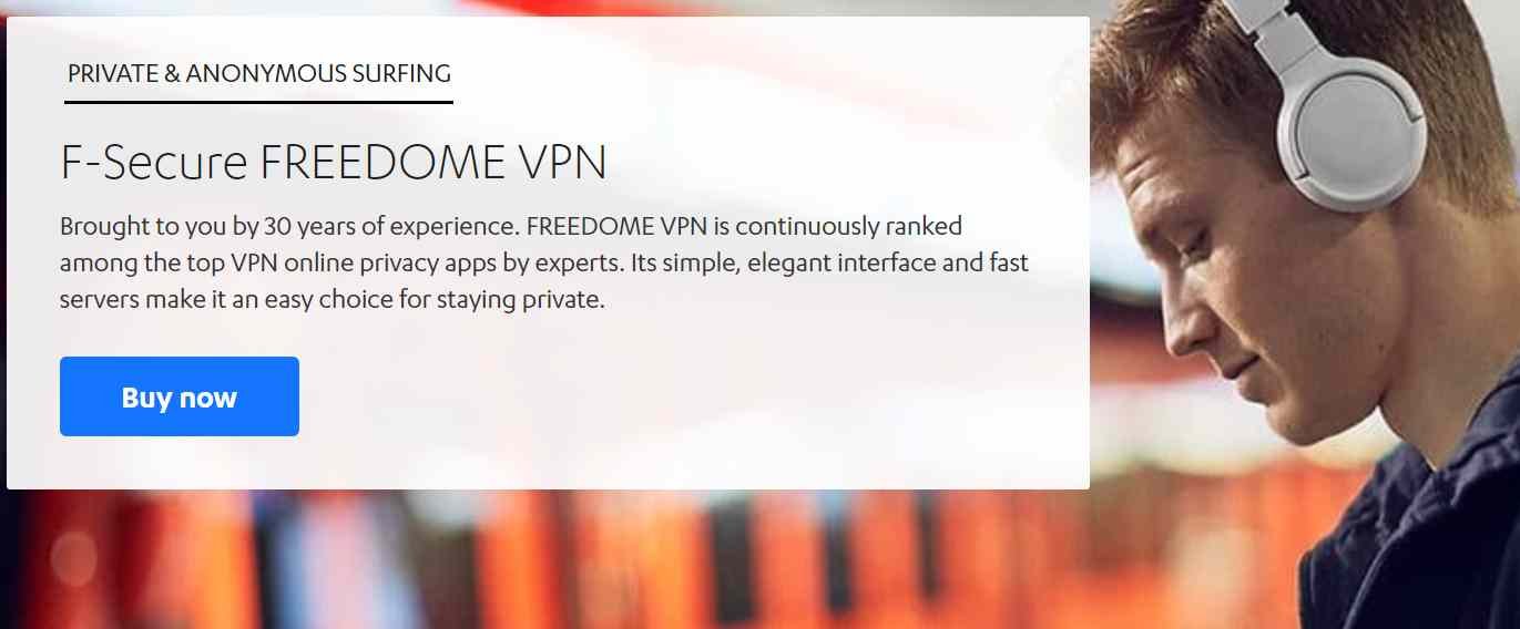 F-Secure Freedom VPN