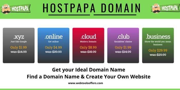 Hostpapa Discount Code Domain