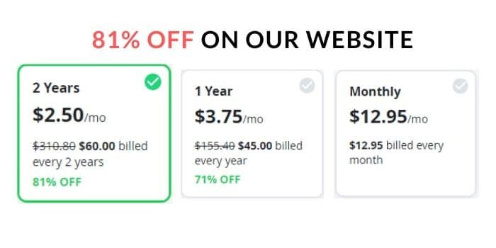 81% off VyprVPN 2 Years Deal