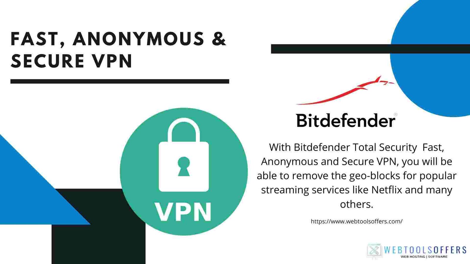 Fast, Anonymous and Secure VPN