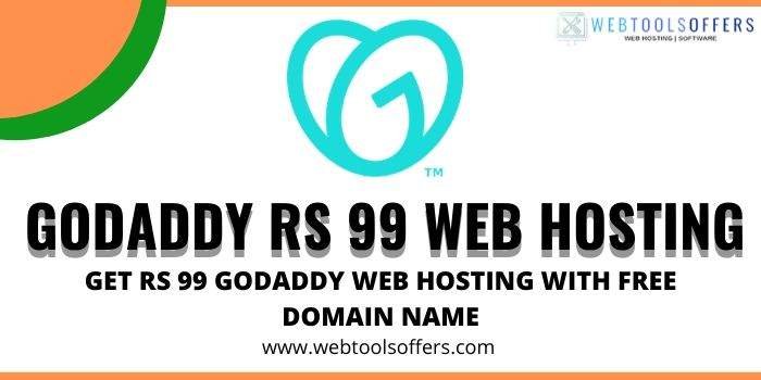 Rs99 GoDaddy web Hosting