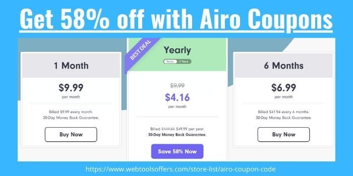 Airo Coupon Code