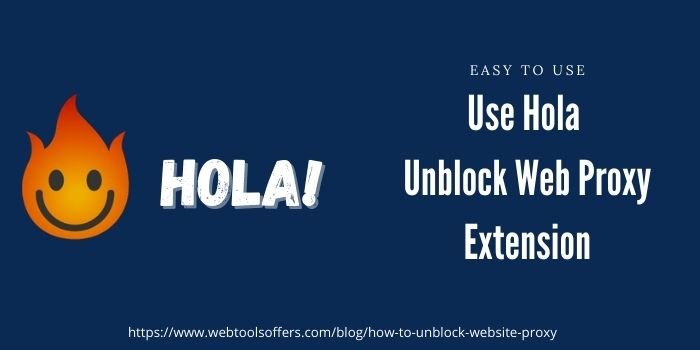 Hola Extension to Unblock