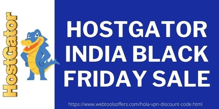 HostGator India Black Friday Sale