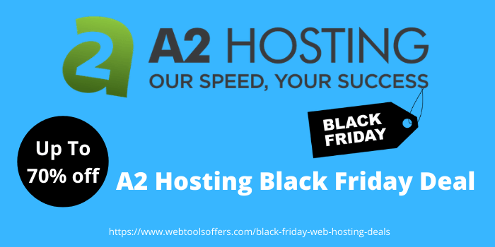 A2 Hosting Black Friday deal