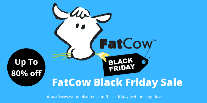 FatCow Black Friday sale