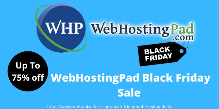 WebHostingPad Black Friday sale