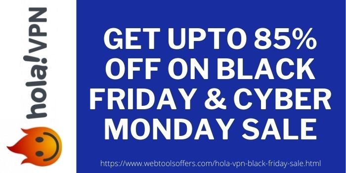 hola vpn cyber monday deal