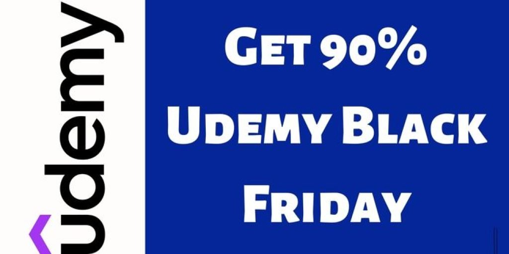 90% Udemy Black Friday