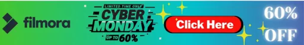 Filmora Cyber Monday