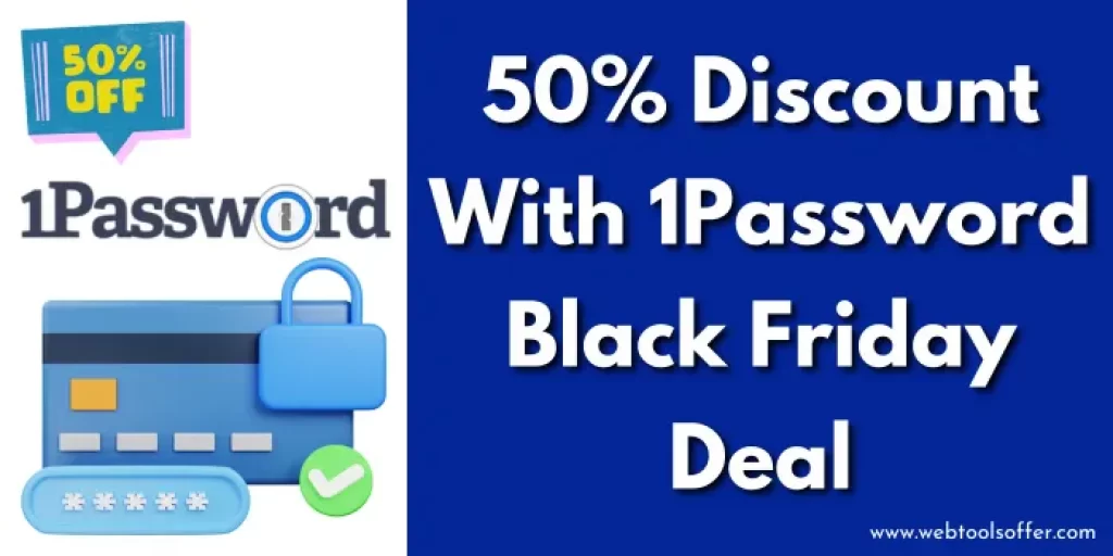 50% Discount With 1Password Black Friday Deal