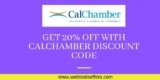 Get 20% off with CalChamber Discount Code