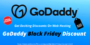 GoDaddy Black Friday Deals at 50% off