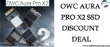 OWC Aura Pro x2 SSD Deals 2025