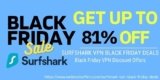 Surfshark VPN Black Friday Deals – Up To 84% Off Surfshark Black Friday Offers