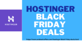 Hostinger Black Friday Sale 2025 – 85% Off Black Friday Hostinger Deals